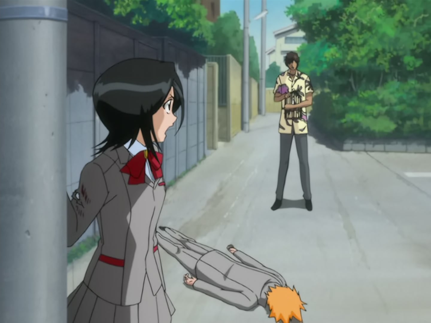 Bleach Ep 5: Beat the Invisible Enemy! @ 00:13:44