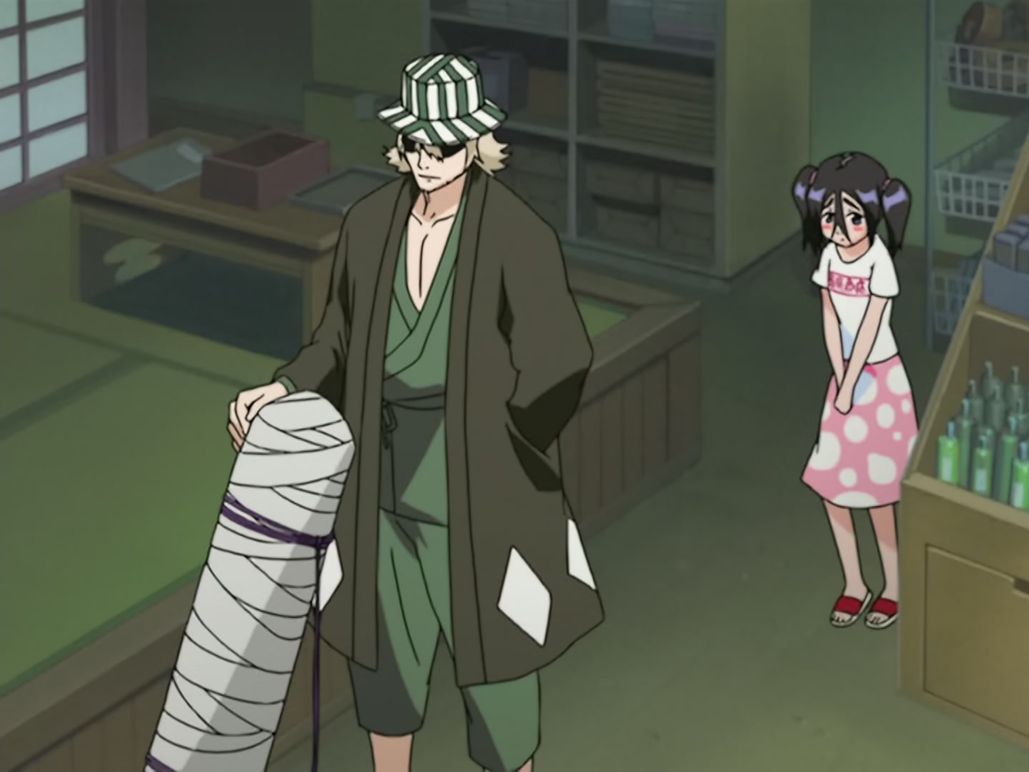 Bleach Ep 7: Greetings from a Stuffed Lion @ 00:01:56