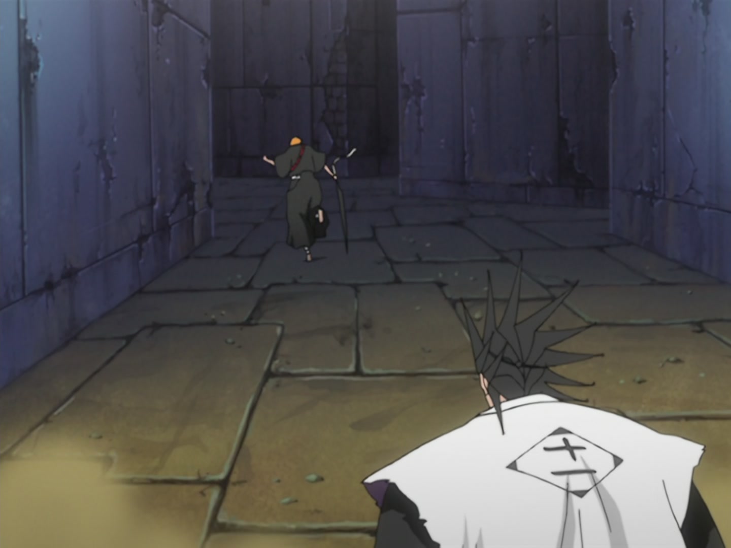 Bleach Ep 38: Desperation! The Broken Zangetsu @ 00:04:11