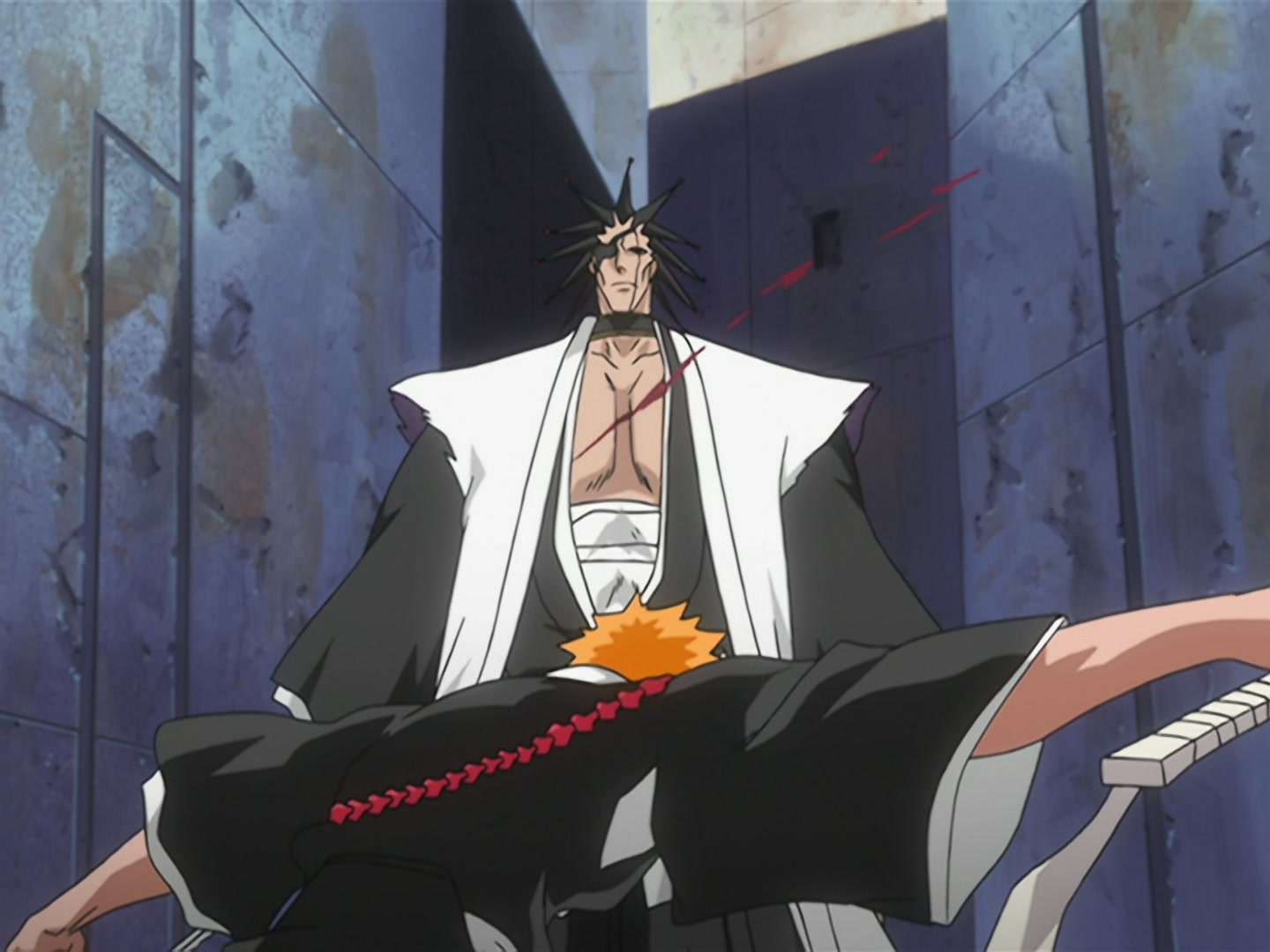 Bleach Ep 38: Desperation! The Broken Zangetsu @ 00:13:32