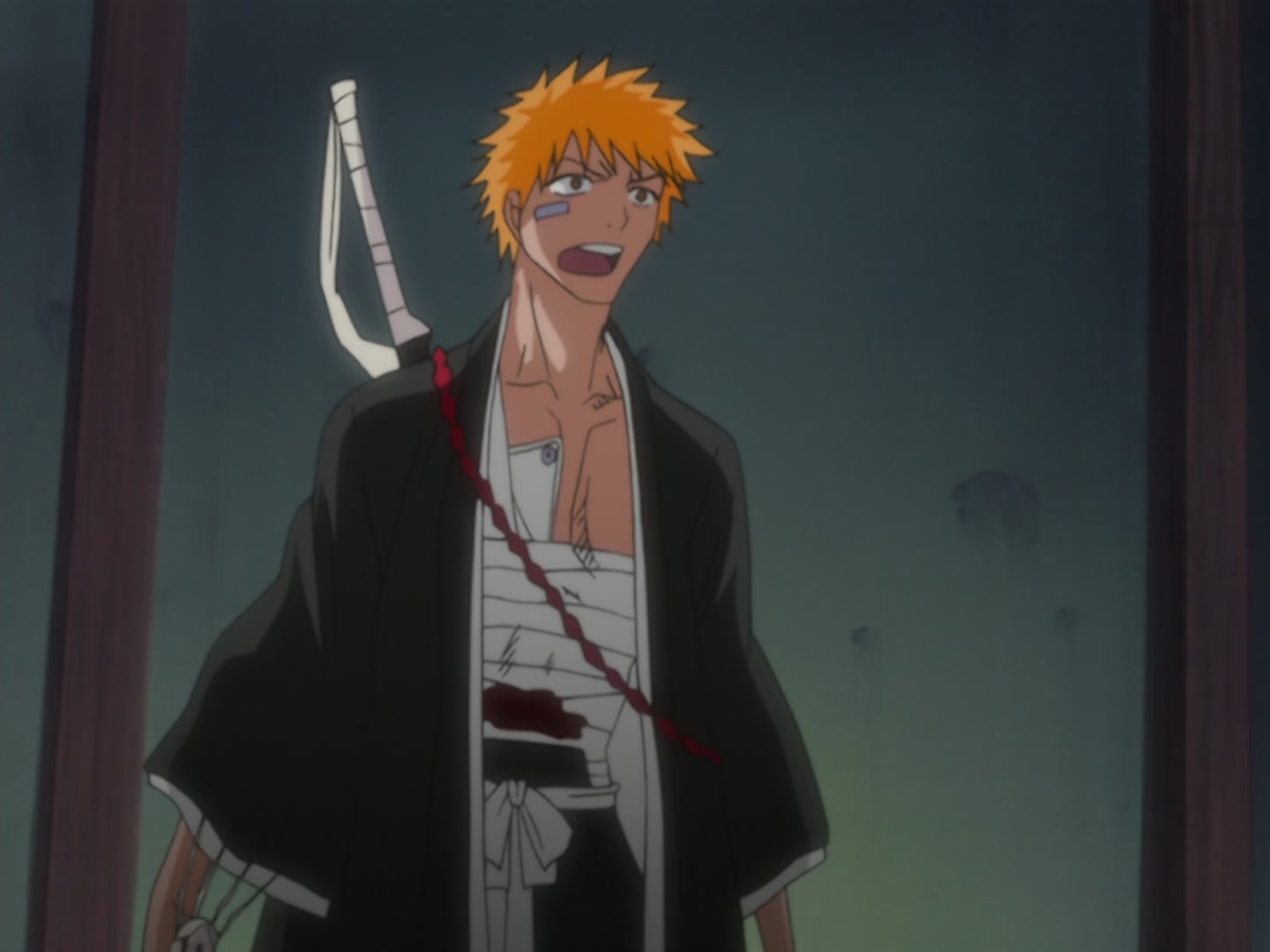 Bleach Ep 41: Reunion, Ichigo and Rukia @ 00:08:53