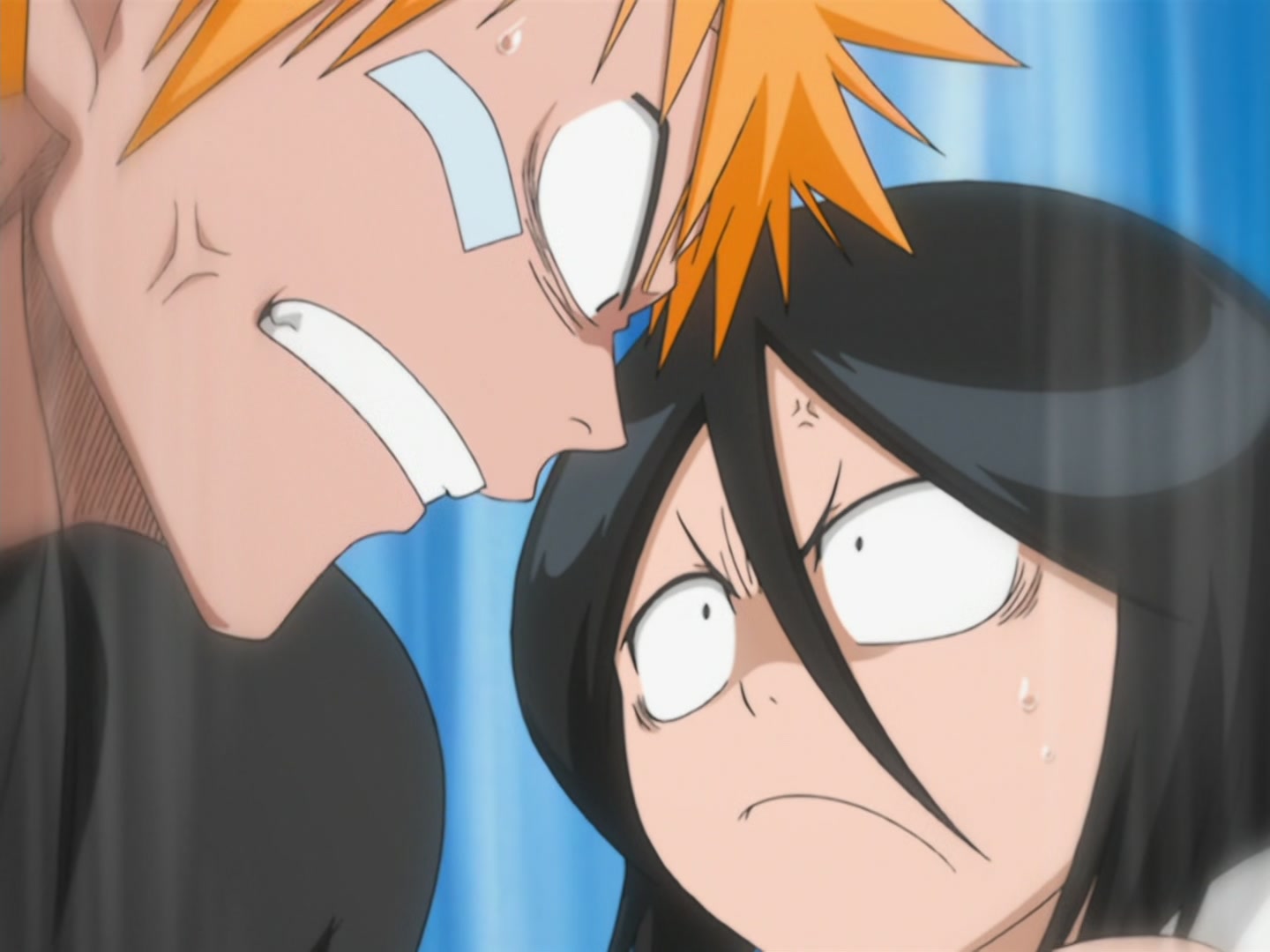 Bleach Ep 41: Reunion, Ichigo and Rukia @ 00:16:38