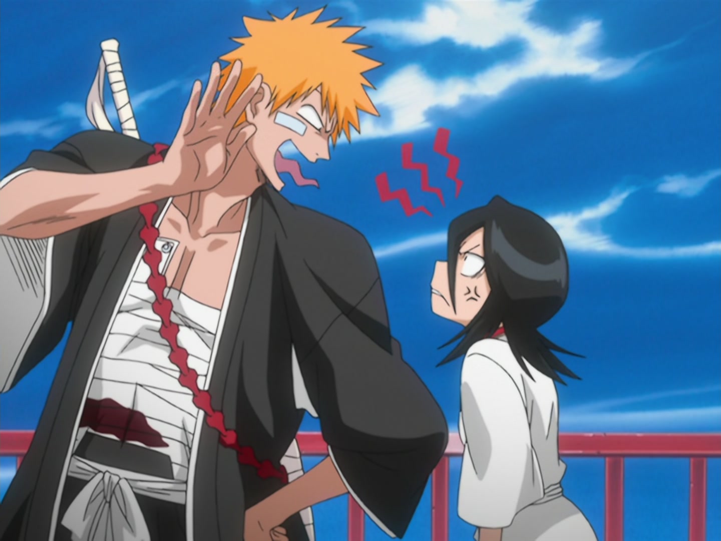 Bleach Ep 41: Reunion, Ichigo and Rukia @ 00:16:52