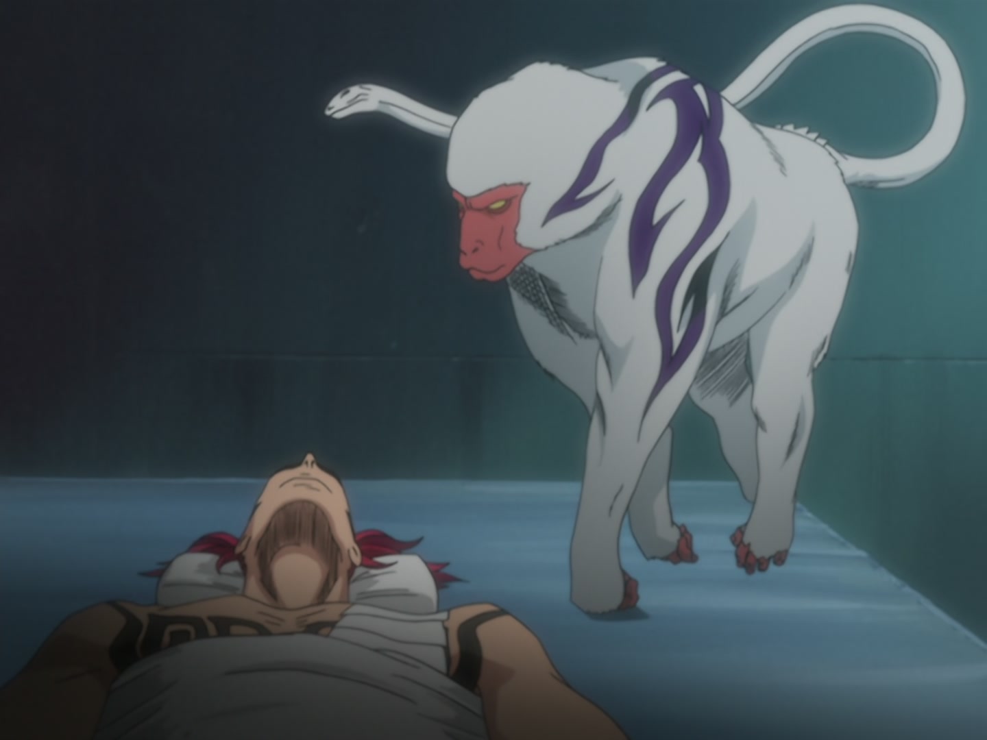 Bleach Ep 42: Yoruichi, Goddess of Flash, Dances! @ 00:01:47