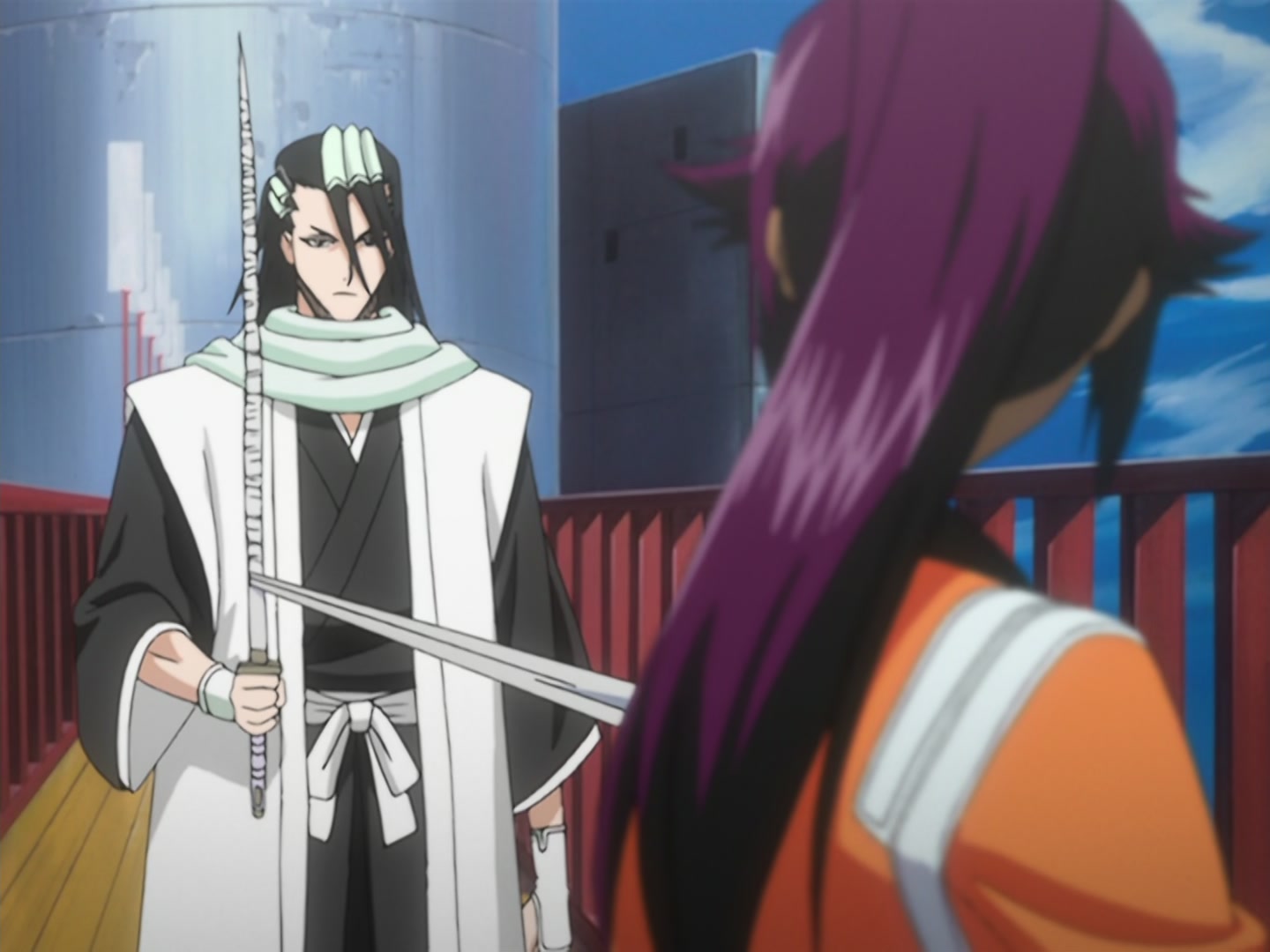 Bleach Ep 42: Yoruichi, Goddess of Flash, Dances! @ 00:04:02