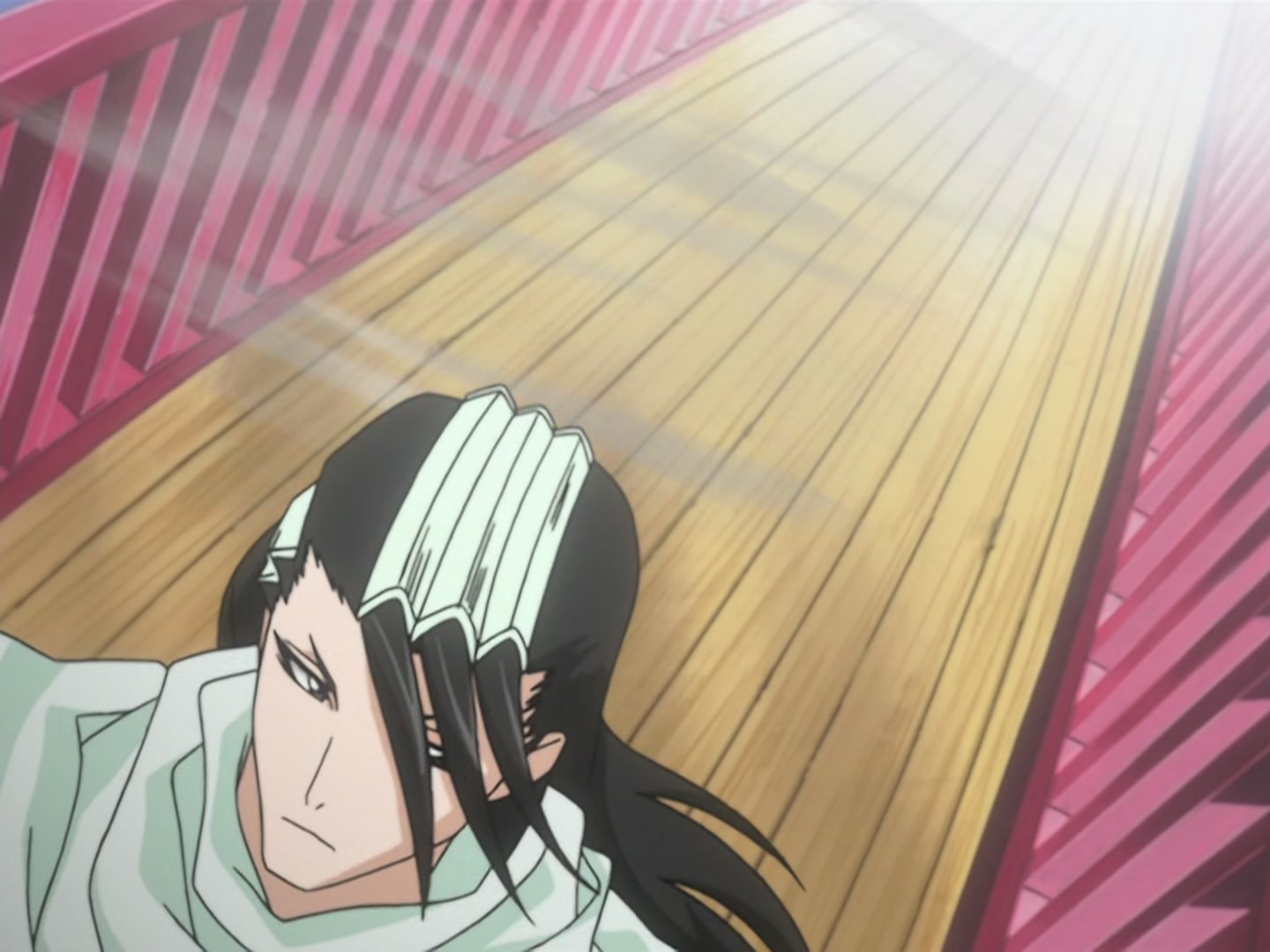 Bleach Ep 42: Yoruichi, Goddess of Flash, Dances! @ 00:05:54