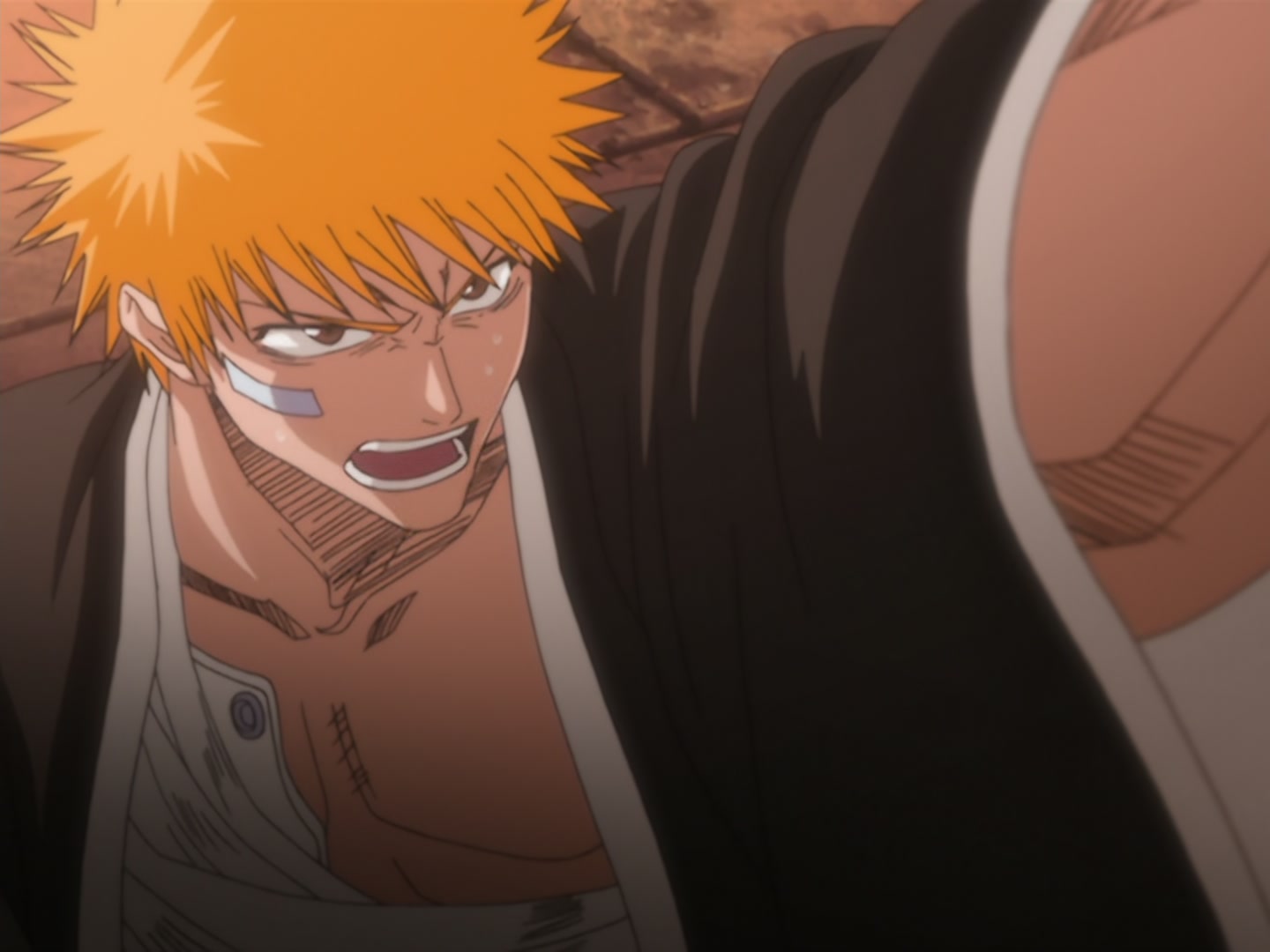 Bleach Ep 42: Yoruichi, Goddess of Flash, Dances! @ 00:16:56