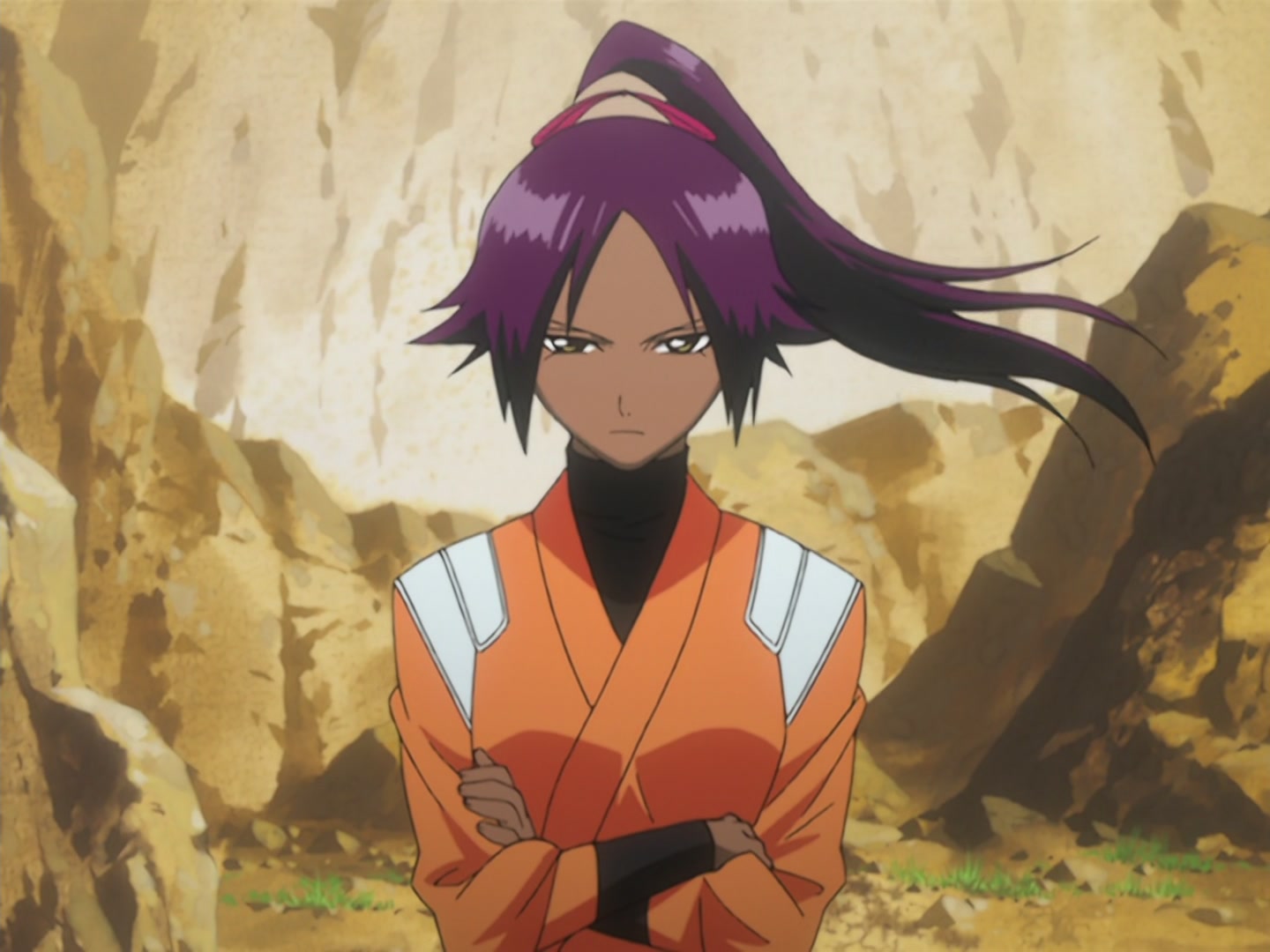 Bleach Ep 42: Yoruichi, Goddess of Flash, Dances! @ 00:18:39