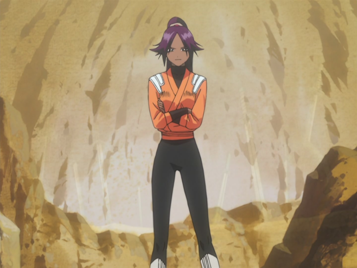 Bleach Ep 42: Yoruichi, Goddess of Flash, Dances! @ 00:19:38