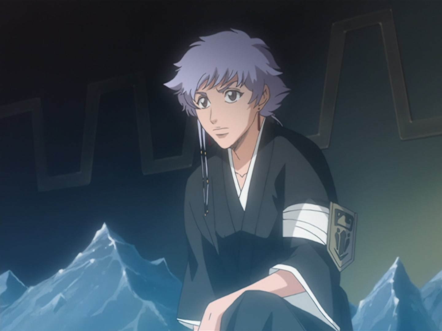 Bleach Ep 61: Aizen Stands! @ 00:03:26