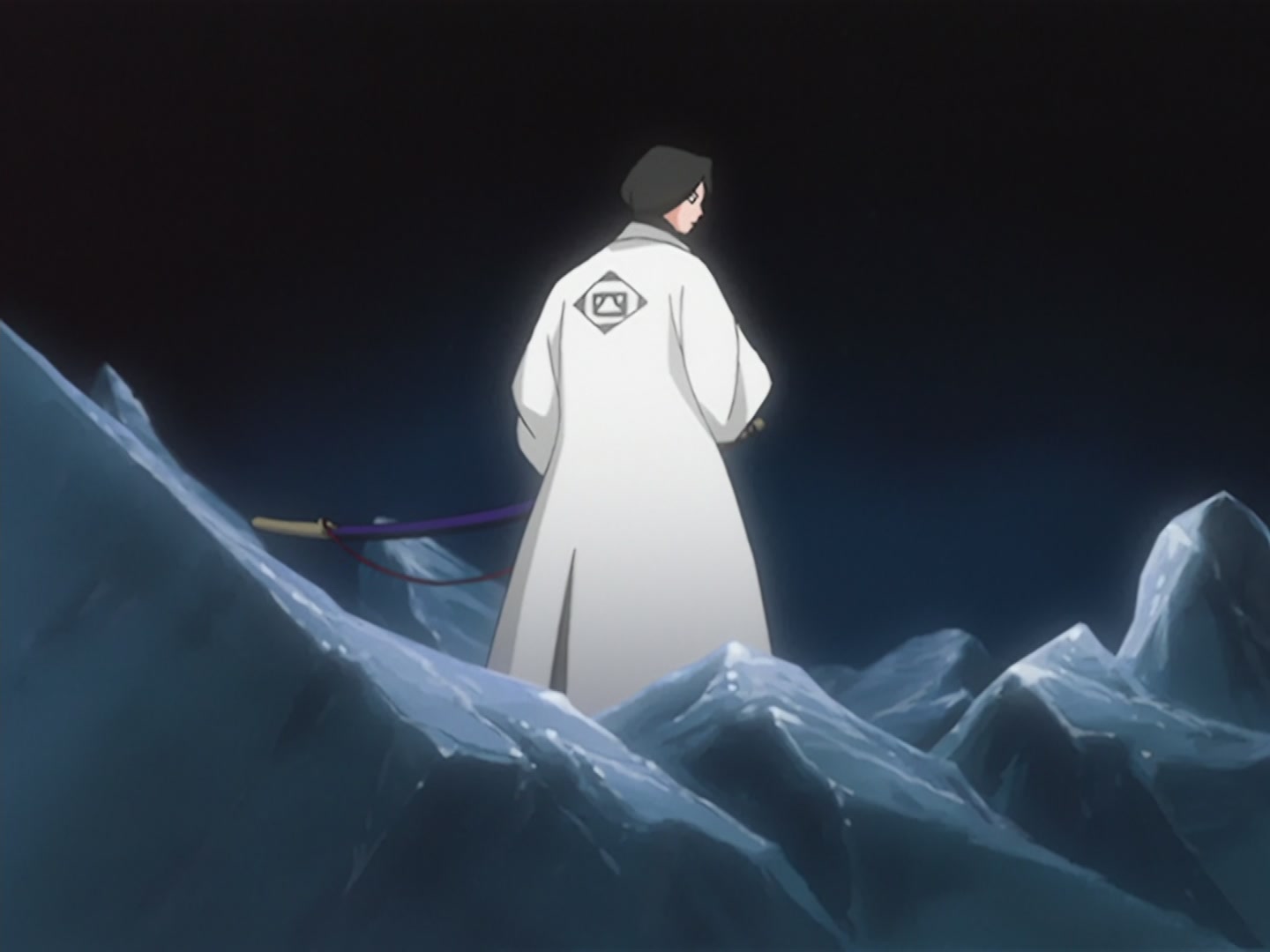 Bleach Ep 61: Aizen Stands! @ 00:03:41