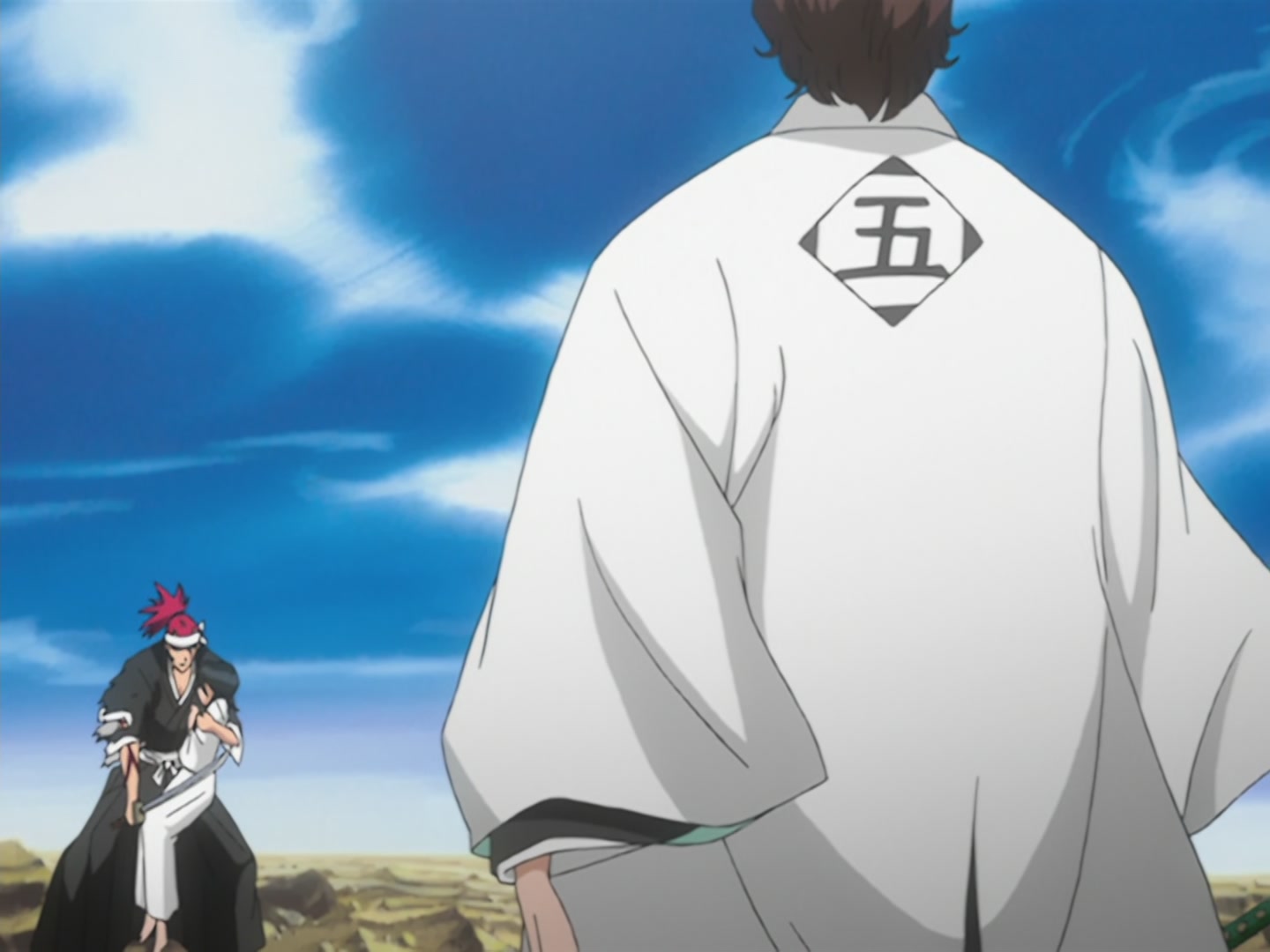 Bleach Ep 61: Aizen Stands! @ 00:07:20