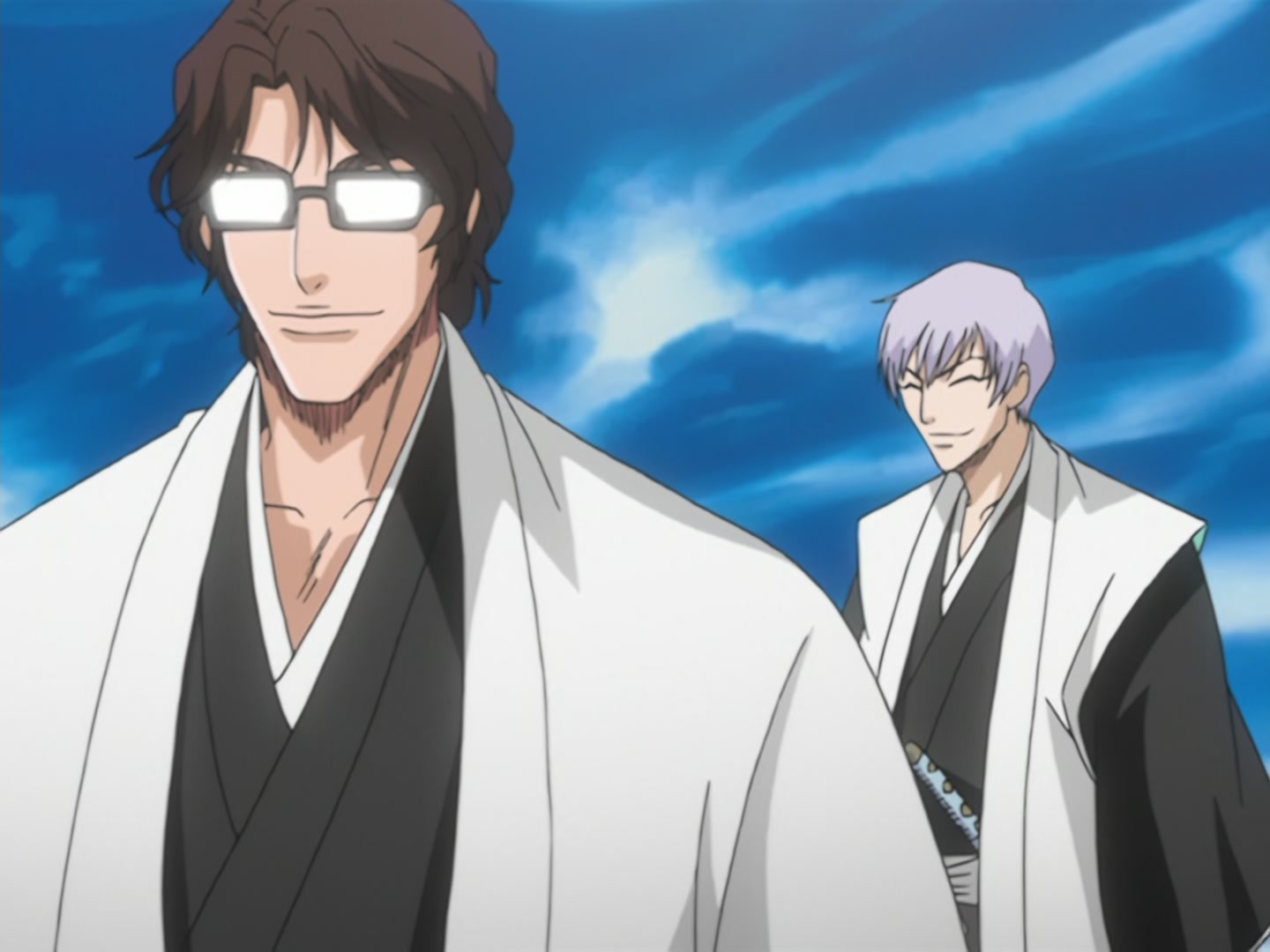 Bleach Ep 61: Aizen Stands! @ 00:07:35