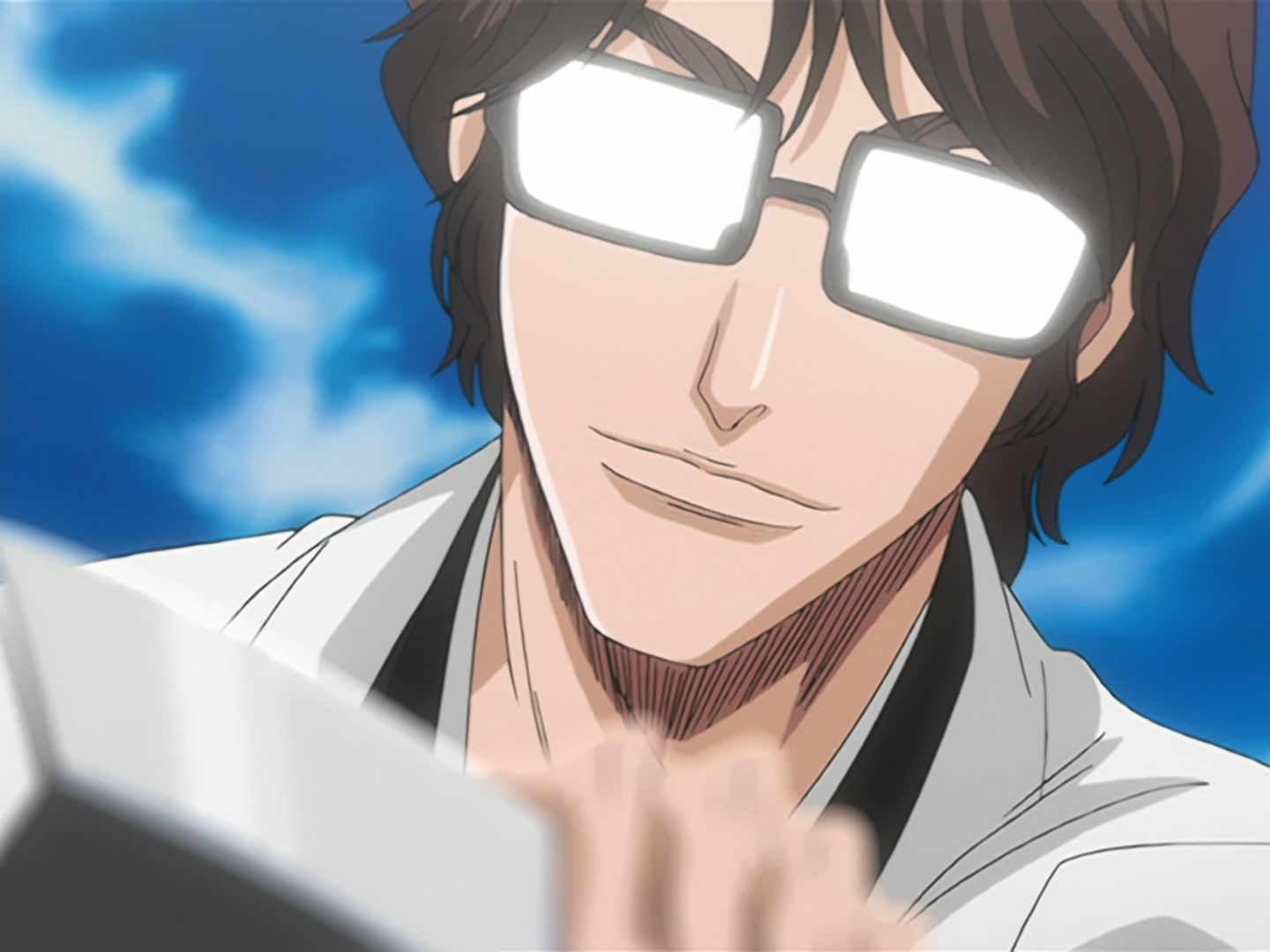 Bleach Ep 61: Aizen Stands! @ 00:09:32