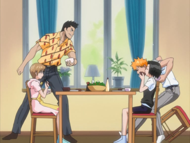 Bleach Ep 64: New School Term, Renji Has Come to the Material World?! @ 00:03:17