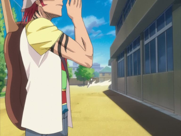 Bleach Ep 64: New School Term, Renji Has Come to the Material World?! @ 00:05:48