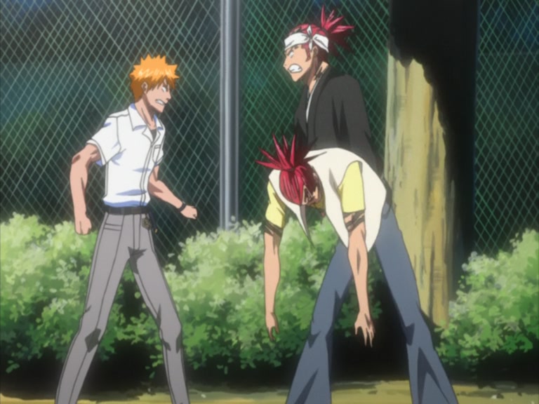 Bleach Ep 64: New School Term, Renji Has Come to the Material World?! @ 00:07:20