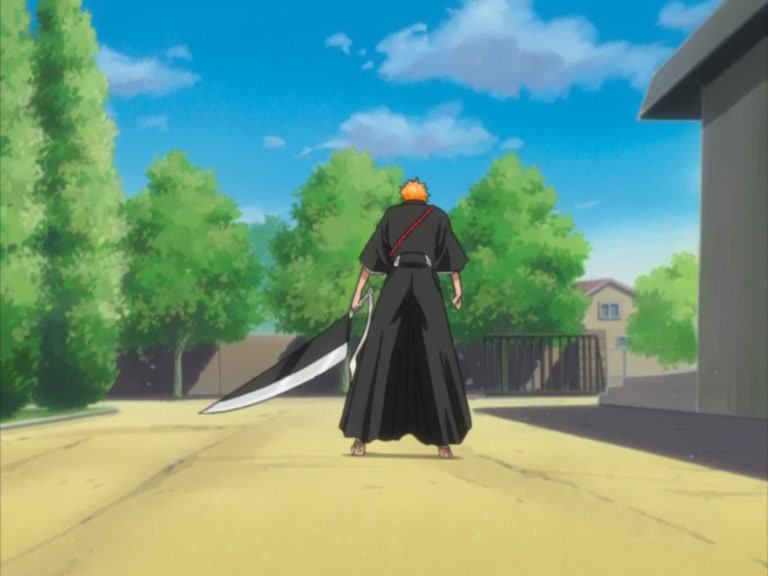 Bleach Ep 64: New School Term, Renji Has Come to the Material World?! @ 00:07:45