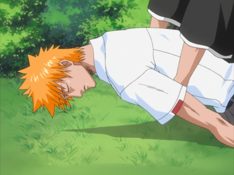 Bleach Ep 64: New School Term, Renji Has Come to the Material World?! @ 00:07:59