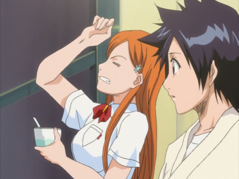 Bleach Ep 64: New School Term, Renji Has Come to the Material World?! @ 00:08:29