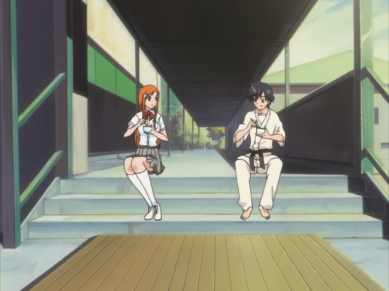 Bleach Ep 64: New School Term, Renji Has Come to the Material World?! @ 00:08:38