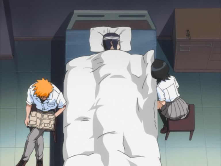 Bleach Ep 72: Water Attack! Escape from the Shutdown Hospital @ 00:06:55