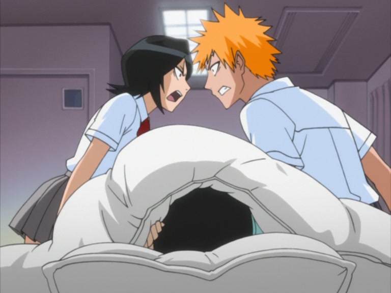 Bleach Ep 72: Water Attack! Escape from the Shutdown Hospital @ 00:07:44