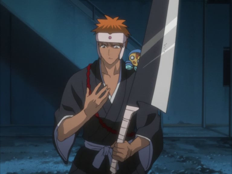 Bleach Ep 82: Ichigo vs. Dalk! Appearance of the Faded Darkness @ 00:08:48