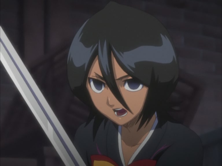 Bleach Ep 85: Deadly Battle of Tears! Rukia vs. Orihime @ 00:07:35