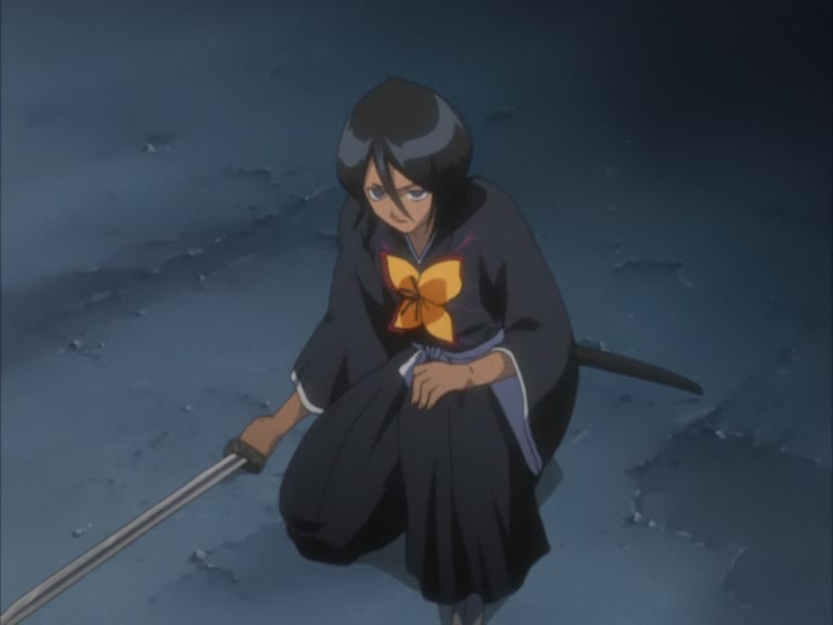 Bleach Ep 85: Deadly Battle of Tears! Rukia vs. Orihime @ 00:07:55