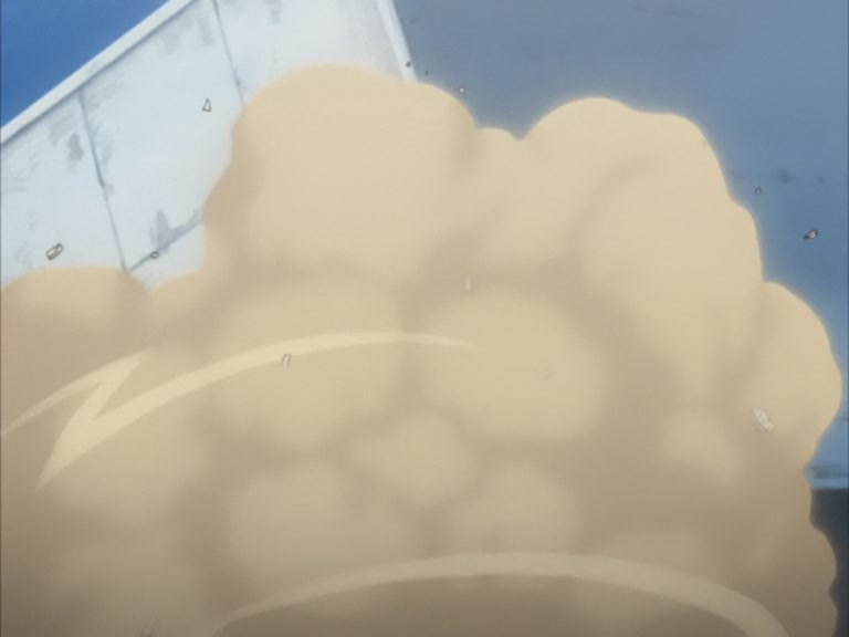 Bleach Ep 95: Byakuya Takes the Field! Dance of the Wind-Splitting Cherry Blossoms @ 00:02:23