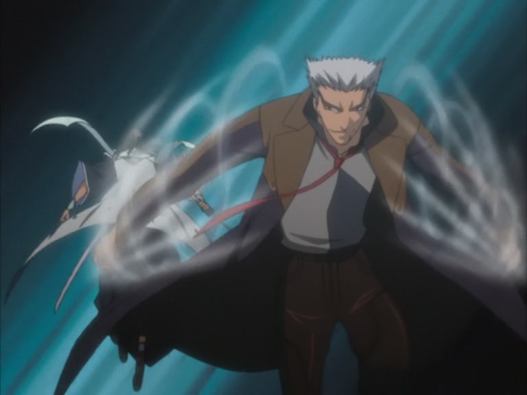 Bleach Ep 95: Byakuya Takes the Field! Dance of the Wind-Splitting Cherry Blossoms @ 00:05:29