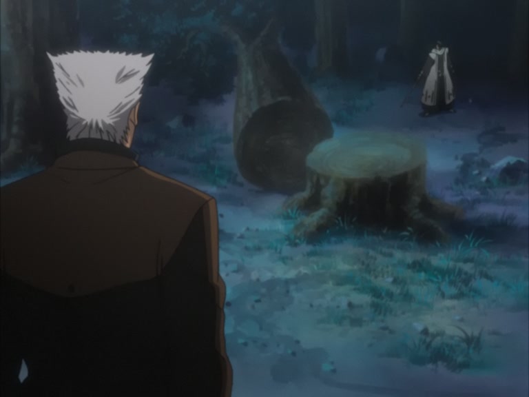 Bleach Ep 95: Byakuya Takes the Field! Dance of the Wind-Splitting Cherry Blossoms @ 00:06:38