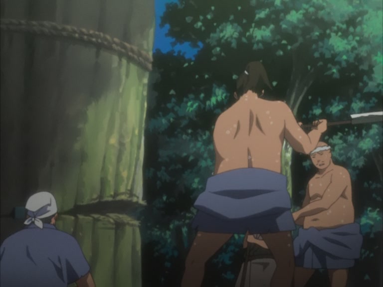 Bleach Ep 97: Hitsugaya Strikes! Slice the Enemy in the Middle of the Forest @ 00:01:34