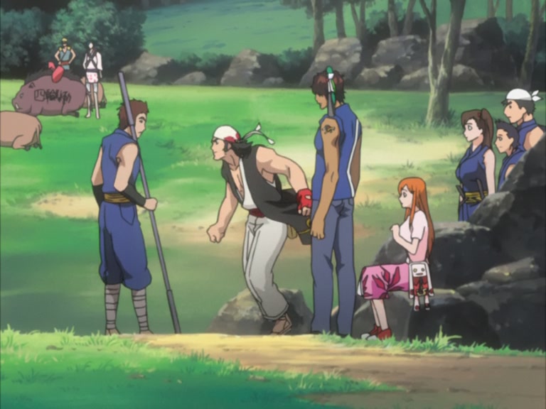Bleach Ep 97: Hitsugaya Strikes! Slice the Enemy in the Middle of the Forest @ 00:03:46