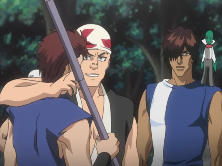 Bleach Ep 97: Hitsugaya Strikes! Slice the Enemy in the Middle of the Forest @ 00:04:00