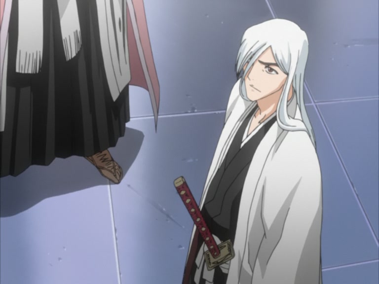Bleach Ep 97: Hitsugaya Strikes! Slice the Enemy in the Middle of the Forest @ 00:05:43