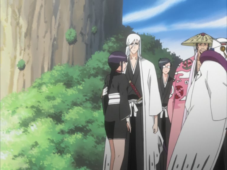 Bleach Ep 97: Hitsugaya Strikes! Slice the Enemy in the Middle of the Forest @ 00:06:41