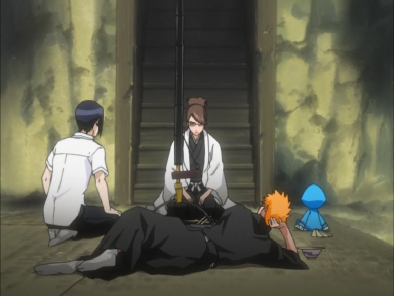 Bleach Ep 97: Hitsugaya Strikes! Slice the Enemy in the Middle of the Forest @ 00:08:04