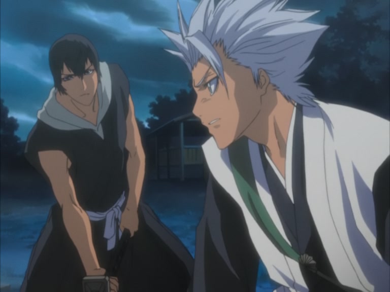 Bleach Ep 97: Hitsugaya Strikes! Slice the Enemy in the Middle of the Forest @ 00:19:01