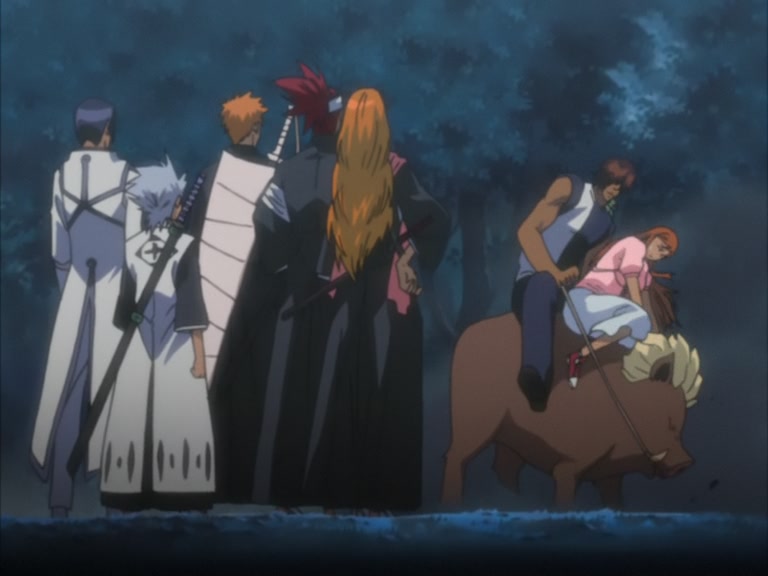 Bleach Ep 97: Hitsugaya Strikes! Slice the Enemy in the Middle of the Forest @ 00:19:50