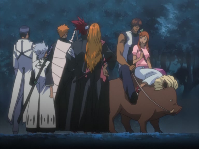 Bleach Ep 97: Hitsugaya Strikes! Slice the Enemy in the Middle of the Forest @ 00:20:09