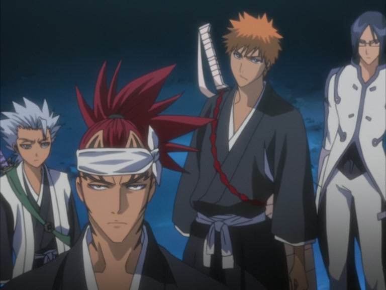 Bleach Ep 97: Hitsugaya Strikes! Slice the Enemy in the Middle of the Forest @ 00:20:29