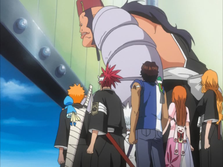 Bleach Ep 99: Shinigami vs. Shinigami! The Uncontrollable Power @ 00:09:04