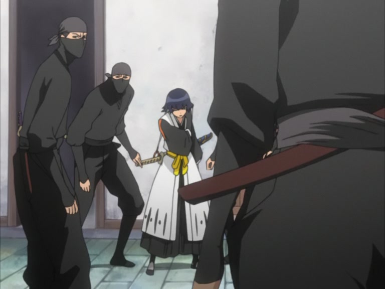 Bleach Ep 100: Soi Fon Dies? The Last of the Special Forces @ 00:03:05