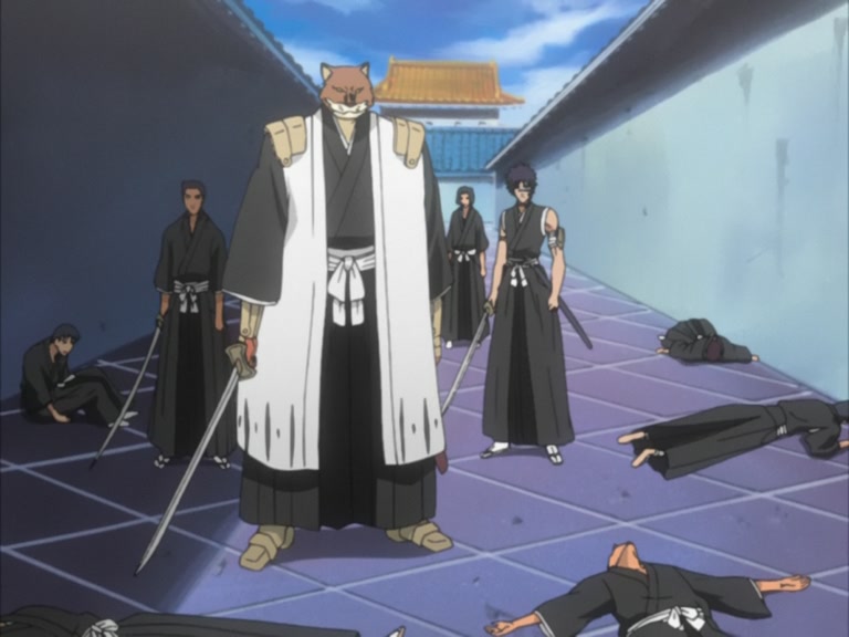 Bleach Ep 100: Soi Fon Dies? The Last of the Special Forces @ 00:09:11