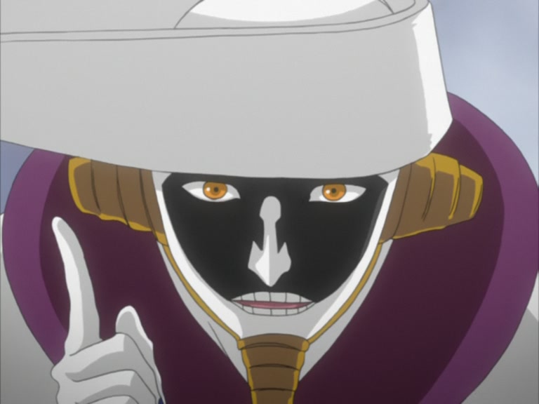 Bleach Ep 101: Mayuri's Bankai!! Sawatari: Clash of the Demon @ 00:04:25