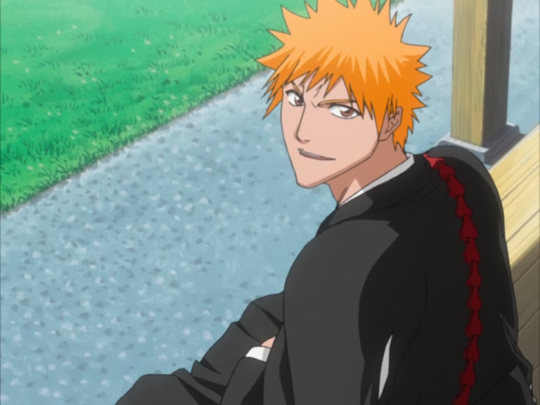 Bleach Ep 109: Ichigo and Rukia, Thoughts Revolving Around the Sky @ 00:01:58