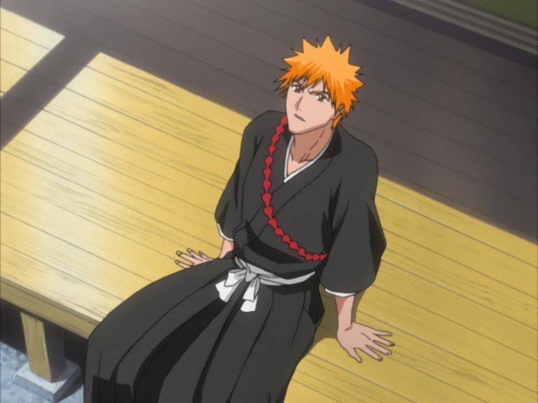 Bleach Ep 109: Ichigo and Rukia, Thoughts Revolving Around the Sky @ 00:03:00