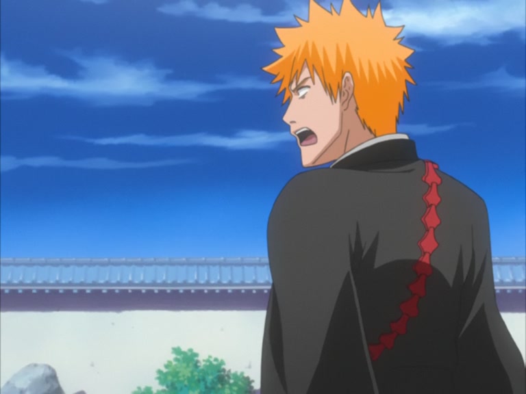 Bleach Ep 109: Ichigo and Rukia, Thoughts Revolving Around the Sky @ 00:03:15